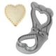 thumbnail image 1 of Cortador de sándwich sin corteza Uxcell, prensa cortadora de galletas y sellador en forma de corazón para desayuno, almuerzo y té de la tarde (Gris), 1 of 7