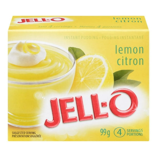 Pouding instantané Jell-O Citron
