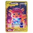 thumbnail image 1 of Metal Pokémon Letters Van Gogh Cards Charizard Vmax Pikachu Gx Mewtwo Ex Gold Iron Vstar Card Anime Game Toys Kids Gifts, 1 of 5