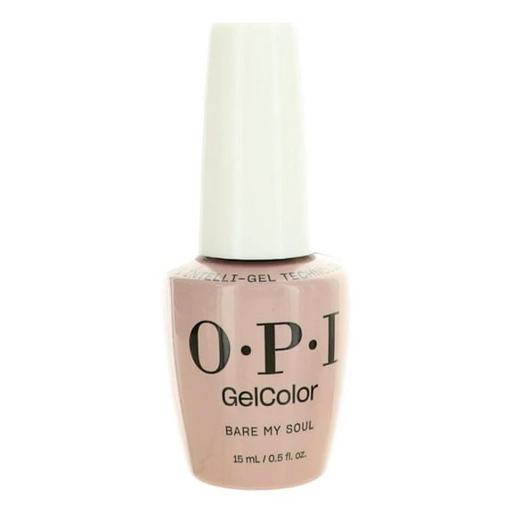OPI Gel Nail Polish by OPI, 0.5 oz Gel Color - Bare My Soul