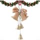 thumbnail image 1 of Jingle Bells | Christmas Home Bell Wreath Decors With Bow Ties,Gg, 1 of 5