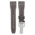 thumbnail image 2 of 21MM LEATHER WATCH STRAP BAND FOR IWC PILOT DEPLOYMENT SHINY CLASP BROWN WS, 2 of 2
