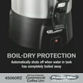 thumbnail image 5 of Proctor Silex Commercial 60 Cup Coffee Urn and Hot Beverage Dispenser for Small to Large Groups, Stainless Steel, 5 of 8