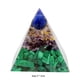 thumbnail image 2 of Pirámide de orgón Cristal Amatista Peridoto Piedra curativa Generador de energía (F) JShteea Libre de BPA, 2 of 6