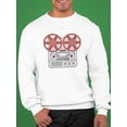 thumbnail image 2 of Vintage Recorder Sweatshirt Men -Image by Shutterstock, Male Large, 2 of 4