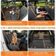 thumbnail image 3 of Cubierta de asiento para perros 4 en 1, impermeable, con ventana de Observación de malla, cubierta lateral, protección de asientos para mascotas, cubierta de asientos para automóviles PenghuiLiu 9024719105215, 3 of 5