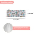 thumbnail image 3 of Wukai Unicorn DoingYoga Print Baby Bow Headband for Newborn Infant Baby Toddler Girls, 3 of 5