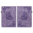 thumbnail image 5 of iPad Mini Case 7.9", TECHCIRCLE Slim Folio Stand Butterfly Pattern Premium PU Leather Smart Case with Pencil Holder Magnetic Cover for Apple iPad Mini 1/2/3/4/5, Purple, 5 of 5