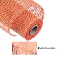thumbnail image 3 of Unique Bargains PP Burlap Mesh 10' x 5 Yards Decorative Wrapping Ribbon, Orange 1 Roll, 3 of 5