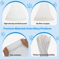 thumbnail image 4 of Litter Bags Compatible with Petcove,Durable Replacement Bags Compatible with Petcove Self Cleaning Box,18 x 16 Litter Bag Compatible with Petcove,4 Rolls, 4 of 7