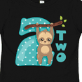 thumbnail image 4 of Inktastic Baby Sloth 2nd Birthday Boys or Girls Toddler T-Shirt, 4 of 5