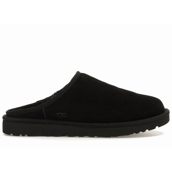 UGG Men's Classic Slip-On Black Slippers, from StockX
