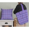 thumbnail image 5 of Soimoi Poly Georgette Fabric Plaid Check Print Fabric by The Yard 52 Inch Wide, 5 of 5