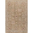thumbnail image 2 of Hauteloom Ange Living Room, Bedroom Area Rug - White, Brown, Orange - 7'10"-Round, 2 of 12