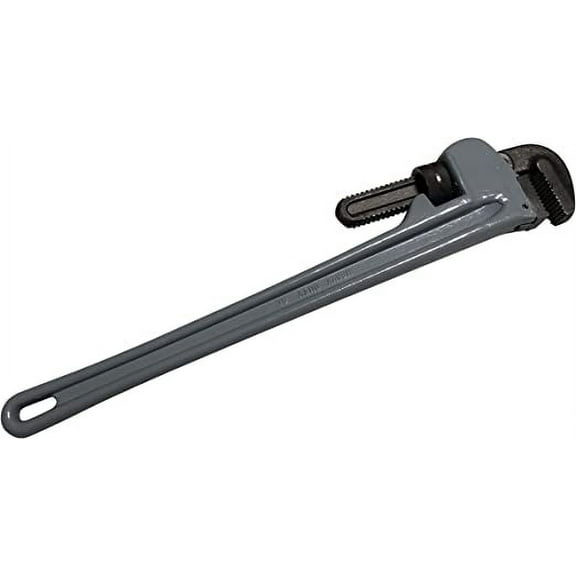 Aluminum Pipe Wrench with Drop Forged Steel Jaws (Aluminum, 48-Inch)