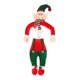 thumbnail image 5 of Christmas Tree with Christmas Elf Decoration Fabric Christmas Tree Topper Christmas Tree Hat Christmas Tree Topper Decoration for Christmas Party, Hom, 5 of 5