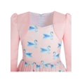 thumbnail image 4 of Girls Dress 2-in-1 Bolero Elegant Swan Party Dress 4, 4 of 7