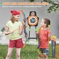 thumbnail image 4 of VATOS 2 Pack Bow and Arrow Toy, Light Up Archery Toy with Cup Suction Standing Target Outdoor Toy for Boy Girl Aged 5-12 Year, 4 of 7