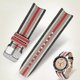 thumbnail image 2 of Correa de reloj de nailon para Burberry Bu7600 7601 7602, accesorios de pulsera de cuero para hombre, 22mm qym unisex, 2 of 2