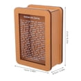 thumbnail image 2 of Minkissy Boîte de Rangement Transparente en Acrylique pour Banque, Anniversaire, Lot de 1, 2 of 6
