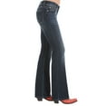 thumbnail image 3 of Wrangler Women's Retro Low Rise Dark Wash Sadie Jeans - 1007MWZGS 13W x 32L, 3 of 3