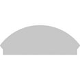 thumbnail image 5 of Ekena Millwork 46"W x 18-3/8"H x 2-3/4"P Segment Arch 3 Spoke Architectural Grade PVC Combination Pediment, 5 of 7
