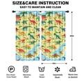 thumbnail image 2 of Blackout Kids Curtains,Cute Dinosaur Pattern Childrens Insulated Curtains Set Of 2,Bedroom Essentials,Toddler Room Decor 42x84in(106x213cm), 2 of 4