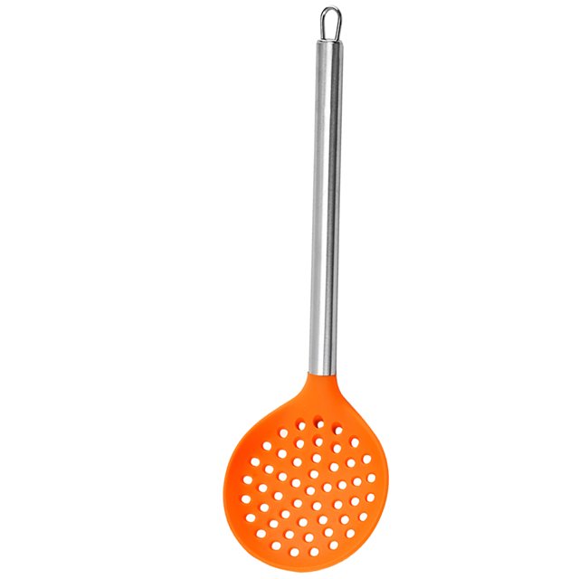 Scoop Slected Silicone Flexible Bakeware Cocina Cocina Utensilio, Cuchara ranurada, Naranja Jooan Hogar