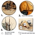thumbnail image 3 of Designart "Outdoor Adventure With Camping Tent III" Camping Travel Wall Art Living Room, 3 of 7