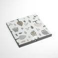 thumbnail image 4 of Bacati - Small Storage Tote Owls in the Woods Beige/Grey Neutral, 4 of 9