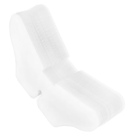 100pcs Shirt Collar Support Butterfly Shape Stays Plastic Sheets Fixing Supplies