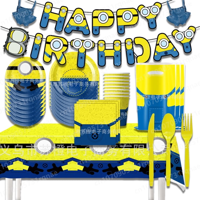 Decoración de dibujos animados de estilo Anime para fiesta de cumpleaños, pajitas de plástico, plato, servilletas, pegatinas, globos, adorno de pastel, suministros para eventos