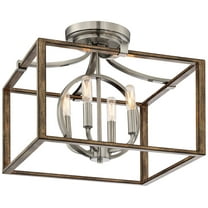 Minka Lavery - Country Estates - 4 Light Semi-Flush Mount in Transitional Style