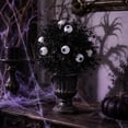 thumbnail image 4 of DefiDgd Halloween Faux Plant Bush Garden Stake with Spooky Eyeball Ornaments,Outdoor Plant Pick for Halloween Lawn Patio Front Porch Party Holiday Home Decoration(A), 4 of 7