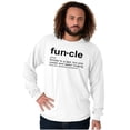 thumbnail image 4 of Funcle Fun Uncle Definition Cool Men's Long Sleeve Tee T Shirt Brisco Brands X, 4 of 6