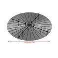 thumbnail image 2 of Zhengjuuu Splicable 26x26x5cm Plastic Round Flower Pot Grid Protective Cover, 2 of 3