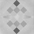 thumbnail image 1 of Ahgly Company Machine Washable Indoor Square Transitional Dark Gray Area Rugs, 7' Square, 1 of 7