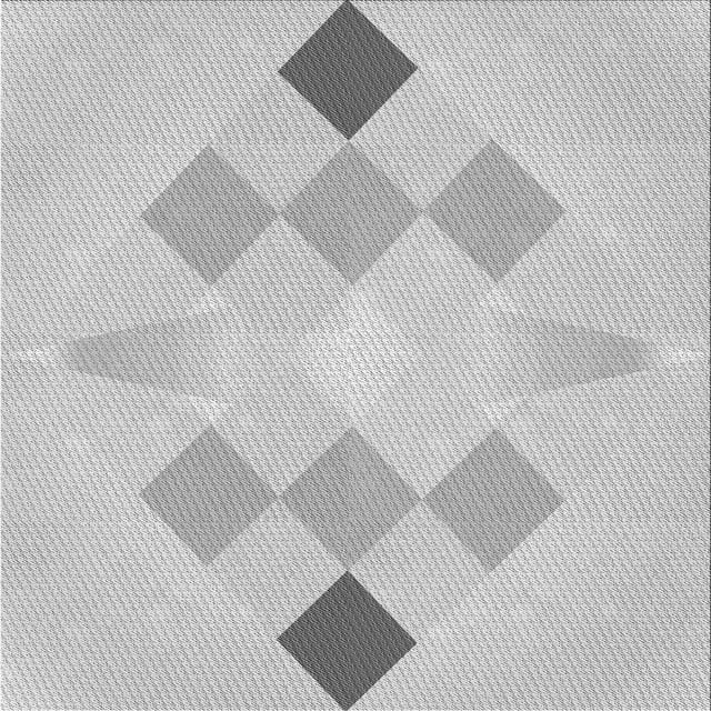 Ahgly Company Tapis d'Intérieur Lavable en Machine Carré Transitionnel Gris Foncé, 7 Pieds Carré