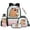 Cute Capybara Ice Cream, variant on Uorisanigo 5 PCS Kids' Backpacks Set Travel School Girls Backpack Set Bookbag Cute Axolotl Student Book Bag with Lunch Box Pencil Bag Water Bottle Sleeve Keychain for Primary Middle School