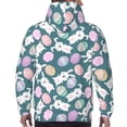 thumbnail image 7 of Sikiie Cute Rabbit Easter Men's Hoodie, Essentials Hoodie, Sweatshirt, Pullover Hooded Sweatshirt for Men-Small, 7 of 7