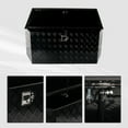 thumbnail image 3 of FGJQEFG 49 Inch Aluminum Trailer Tongue Tool Box RV Storage Truck Storage Tool Box w/ Lock & Keys Black, 3 of 7