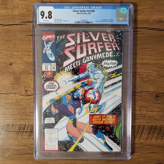 Silver Surfer #81 - CGC 9.8 Comic Book