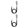 thumbnail image 2 of relayinert 2pieces Mooring Rope For Boat Rustproof And Strong Load-bearing Capacity Durable And Sturdy Dock Line With Hook black 2Set, 2 of 6