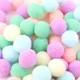 thumbnail image 5 of Pompones de peluche suaves y esponjosos de 2 cm, pompones grandes de 20 mm, bolas de pompones de colores para niños, materiales para manualidades y decoración, 20 g, 5 of 5