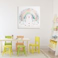 thumbnail image 3 of Stupell Industries Contemporary Rainbow with Hanging Hearts Canvas Art, 30 x 30, by Creative Studio, 3 of 8