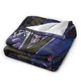 thumbnail image 2 of Joker Blanket, Super Soft Throw Blanket For Couch Sofa Bed, Cozy Lightweight Warm Flannel Blanket, 40"X30", 2 of 9