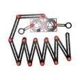 thumbnail image 1 of Speravity Regla de ángulo plegable de vidrio, localizador de aleación de aluminio, reglas de localización multifuncionales para carpintería, equipo de Medidores de medidas dimensionales 12 veces, 1 of 6