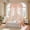 Pink, variant on Dome Mosquito Net, Blue French Princess Style Canopy with High-Density Mesh, Ceiling-Mounted Foldable Bed Net for Double Queen King Size Beds, Breathable Protection