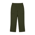 thumbnail image 4 of WERYOUNG Casual Summer Straight Leg Capri Pants For Women With Pockets Loose Beach Trousers For Daily Wear Breathable Bottom XXXL, 4 of 4