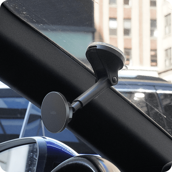 iOttie iTap 3 MagSafe Compatible Dashboard & Windshield Mount with Magnetic Ring Adapter
